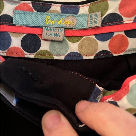 Boden Richmond cropped trousers 8R - Picture 4 of 5